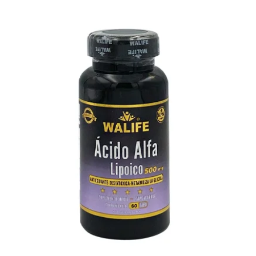 ACIDO ALFA LIPOICO 500MG CAP X 60 (WALIFE)